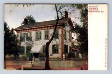 Springfield IL-Illinois, Abraham Lincoln's Old Home, Antique Vintage Postcard picture