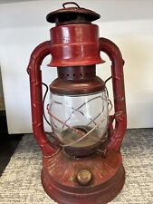 Vintage Dietz Number 2 Kerosene Lantern W/ Original Glass, 13 Inch Tall, NY USA picture