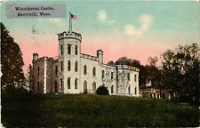 1914 Winnikenni Castle Haverhill Massachusetts Vintage Postcard DB Posted picture