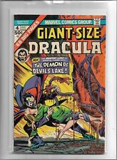 GIANT-SIZE DRACULA #4 1975 VERY FINE 8.0 4377 picture