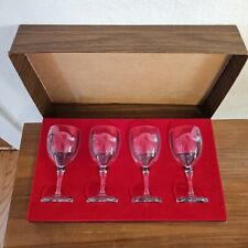 Lenox Chateau Wine Crystal White Wine Set of 4 In Box picture