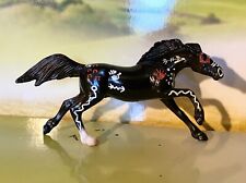 Custom Breyer Stablemate Hand Painted Indian War Horse picture