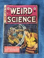 Weird Science 19, 1953, Pre-owned, Repaired, Damaged and Signed picture