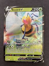 Beedrill V 001/189 Holo Ultra Rare SWSH Astral Radiance Pokemon Card picture