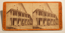 Central Pacific Railroad Summit Hotel California Anthony Stereoview Photo picture