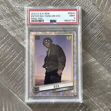 2023 G.A.S. Trading Cards RZA Wu-Tang / 25 Pixel Foil PSA 9 Mint picture