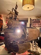 Magnificent￼ Antique Rare Model Ship HMS Victory 1896-1915 picture