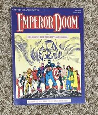 Avengers Emperor Doom GN * aka Marvel Graphic Novel #27 * 1987 1st print picture
