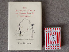 Time Burton Oyster Boy Book (1997) and Card set picture