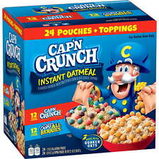 Quaker Instant Oatmeal Cap'n Crunch Variety Pack, 24 Packets picture