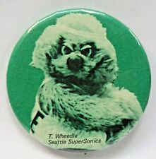 1978 scarce T. WHEEDLE Seattle Sonics Mascot basketball NBA 2.25