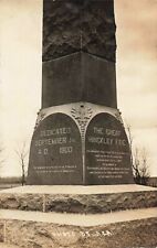 Monument to Great Hinckley Fire, Hinckley, Minnesota MN - c1910 Real Photo RPPC picture