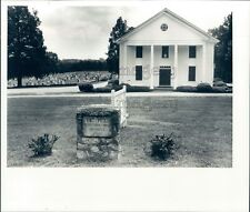 1989 Press Photo Bethel Presbyterian Church Building & Cemetery York Cnty SC picture