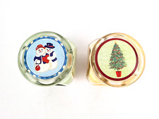 Vintage Hanna's Candle Co. Christmas Candles picture