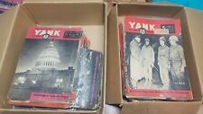 VINTAGE YANK THE ARMY WEEKLY - HUGE LOT OVER 135 MAGAZINES BRITISH EDITIONS picture