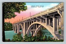 Knoxville TN-Tennessee, Henley Street Bridge Scenic View Vintage Postcard picture