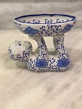 Chinoiserie Chinese Monkey Rare Vintage Lying on back holding bowl picture