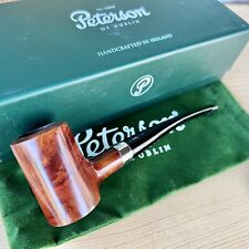Peterson Speciality SMOOTH Nickel Mounted Tankard P-Lip Tobacco Pipe - New picture