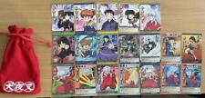 InuYasha Carddass Vintage Japanese CCG 139 Cards Set w/ Drawstring Pouch G25553 picture