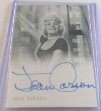 2000 Twilight Zone Series 2 The Next Dimension Jean Carson A27 autograph card picture