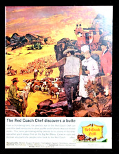 Red Coach Grill Original 1964 Vintage Print Ad picture