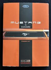 Italdesign Mustang by Guigiaro Concept Press Kit Photo CD DVD Video Ford Racing picture