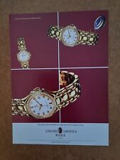Vintage Concord Saratoga Royale 18kt Gold Diamonds Watch - 1992 Art AD Jewelry picture