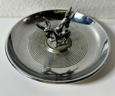 Vintage MCM Hamilton Product Pincherette Donkey ashtray chrome USA art deco picture