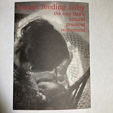 Breastfeeding Breast Feeding Baby-Vintage 1962 Ross Laboratories Similac Booklet picture