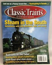 CLASSIC TRAINS Winter 2013 Issue Steam in the South on L&N, Southern, C&O picture