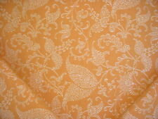 12-7/8Y LEE JOFA KRAVET GOLD FLORAL SCROLL DAMASK UPHOLSTERY FABRIC picture