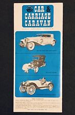 1960s Car & Carriage Caravan Luray Caverns VA Tourist Brochure picture