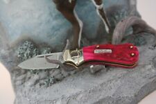 Beautiful Lady Colt Pink Stag Bone Folding Pocket Knife NIB Discontinued CT719 picture