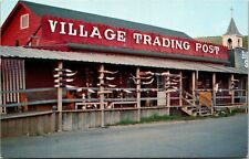 Village Trading Post Frontier Jamestown North Dakota ND Postcard VTG UNP Vintage picture