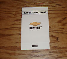 Original 2010 Chevrolet HHR Exterior Colors Foldout Sales Brochure 10 Chevy picture
