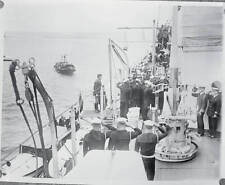 Colonel Charles Lindbergh as he boards the U S S Memphis at Che- 1927 Old Photo picture