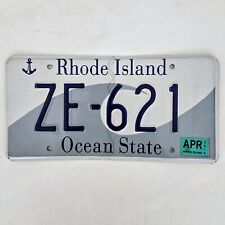 2019 RHODE ISLAND WAVE LICENSE PLATE 🔥FREE SHIPPING🔥 ZE 621 ~ OCEAN STATE  picture