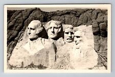 Mt Rushmore SD-South Dakota RPPC, Memorial, Antique, Vintage Postcard picture