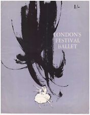 London's Festival Ballet Les Sylphides Le spectre de la Rose Programme 1962 picture