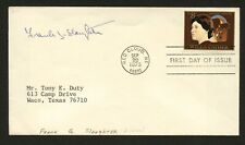 Frank G. Slaughter d2001 signed autograph auto FDC cover American Novelist PC213 picture