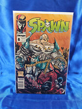 SPAWN #6 NEWSSTAND UPC VARIANT VF+ 8.5 IMAGE COMICS TODD MCFARLANE 1992 picture