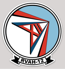 Officially Licensed US Navy RVAH-12 Speartips Squadron Sticker picture