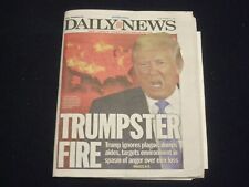 2020 NOVEMBER 22 NEW YORK DAILY NEWS NEWSPAPER - TRUMPSTER FIRE, IGNORES VIRUS picture