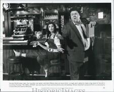 1984 Press Photo George Wendt and Demi Moore in 