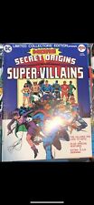 DC Limited Collector Edition Secret Origins Super Villains C-45 Vintage picture