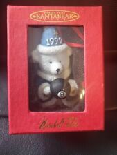 1999 Marshall Field's Fifteen Years Santa Bear Ornament picture