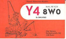 Y48WO QSL Card-Berlin East Germany Deleted Entity 1981 picture