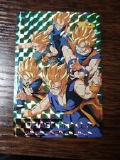 Dragon Ball Z Hero Collection #231 Prism 2001 DBZ Vegeta Goku Trunks Gohan Goten picture