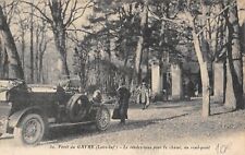 CPA 44 FORET DU GAVRE / LE RENDEZ VOUS FOR ROUND POINT HUNTING / rare picture