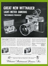 Wittnauer 35mm Camera vintage 1958 Print Ad picture